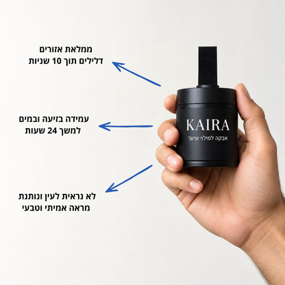 FIBRA™- אבקה למילוי שיער